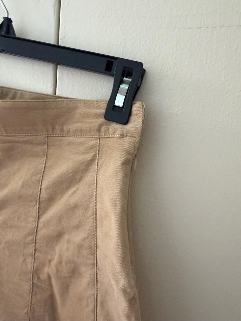 Forever 21 Tan Pleated Circle Skirt